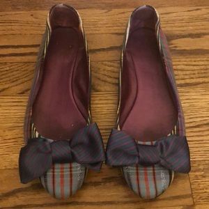 COACH Heart Poppy Flats